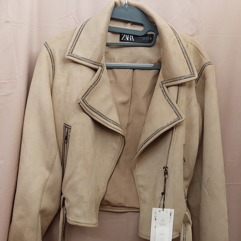 Zara swede jacket
